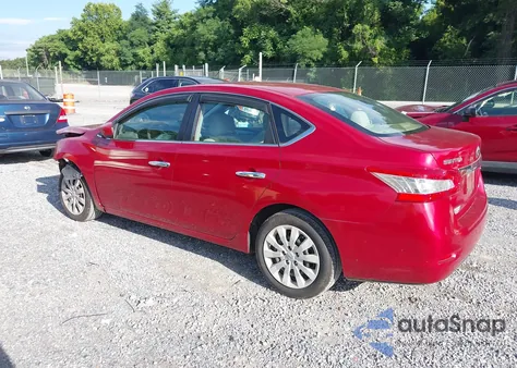 2013 Nissan Sentra S/Sv/Sr/Sl z USA, uszkodzony, nr VIN 3N1AB7AP1DL753275